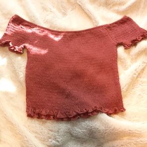 off the shoulder top